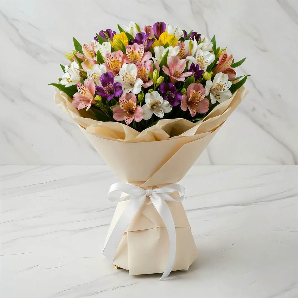 Букет цветов из: Альстромерии в Сытьково