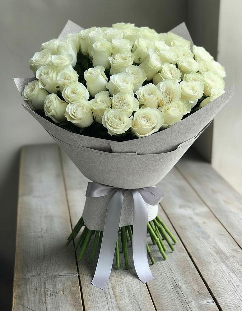 Букет 35 Белых роз в Сытьково