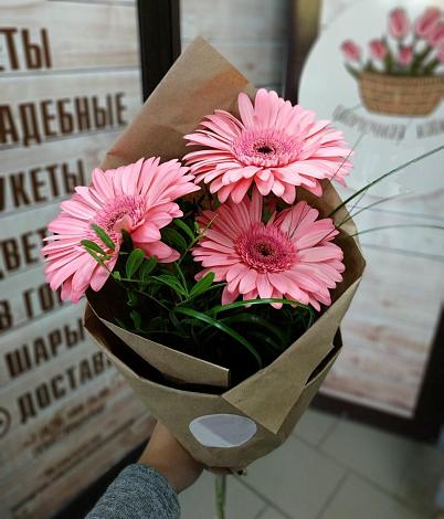 Букет цветов из: Герберы в Сытьково
