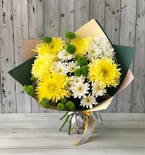 Букет цветов из:  Хризантемы #REPLACE_PRED# Сытьково