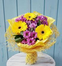 Букет цветов из:  Хризантемы и Герберы в Сытьково