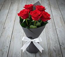 Букет 5 Красных роз Эдлесс Лав #REPLACE_PRED# Сытьково