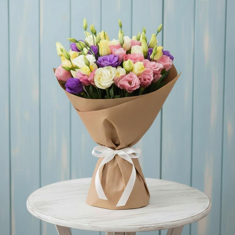 Букет цветов из: Лизиантусы в Сытьково