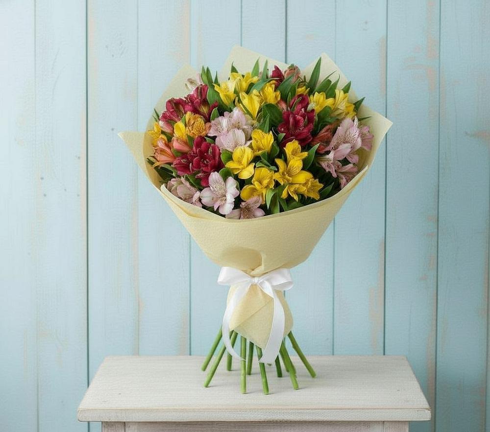 Букет цветов из: Альстромерии в Сытьково