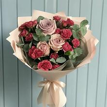 Букет цветов из:  Гвоздики и Розы в Сытьково